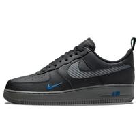 Nike Air Force 1 Low Black Royal Carbon Fiber Sneakers DR0155-002 40