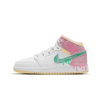 Air Jordan 1 Mid Paint Drip EU 40 žalia