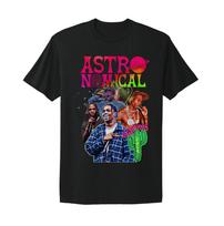 Travis Scott Astroworld Astronomical Cactus Jack Rap Tee Black T-Shirt Unisex T-Shirt L