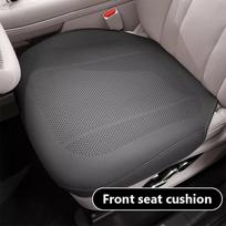 SEAMETAL Odinis automobilio sėdynės užvalkalas Vasarinis vėsinantis užvalkalas Vėdinimas Visų sezonų universalus sėdynės užvalkalas Pilnai apimantis komfortas 1pc front backrest juoda