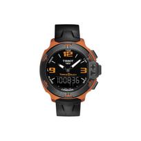 Tissot Race Collection Kvarcinis Mechanizmas Vyriški Laikrodžiai Laikrodis 42,15 mm Juodas Ciferblatas Aliuminio Laikrodžio Korpusas Guminis Dirželis T081.420.97.057.03 Black Regular Watch Box