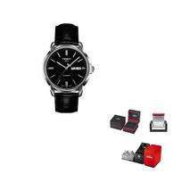 TISSOT Hengyi Collection Automatic Mechanical Movement Men's Watches Watch 39mm Black Dial Stainless Steel Case T065.430.16.051.00 Black Dial black