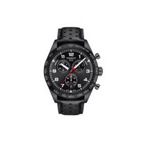 Tissot 516 Kvarcinis Mechanizmas Vyriški Laikrodžiai Laikrodis 45mm Juodas Ciferblatas Nerūdijančio Plieno Korpusas Odinė Apyrankė T131.617.36.052.00 Black Dial