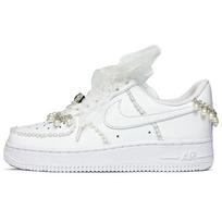 Nike Air Force 1 Low top Skateboard Shoes Women's White DD8959-100(Team74-) 37.5