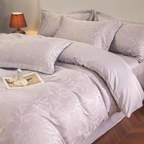 2026 m. prabangus šilko ir medvilnės žakardo patalynės komplektas - minkštas, draugiškas odai ir patogus 1.8 Bed Sheet Set - Duvet 200x230 gray