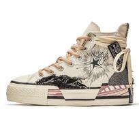 Converse 1970s Da Vinci Custom, The Era Of Deconstruction Slip Resistant Abrasion Resistant A00915C(TeamM-) 42