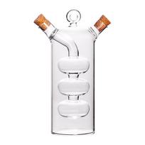 Naujos kūrybinės kokteilių taurės mėgėjams dvigubas vamzdelis, du skirtingi gėrimai, integruotas butelis Novel Bar naktinio klubo maišymo vyno puodelis Share Glass 100ml And 315ml