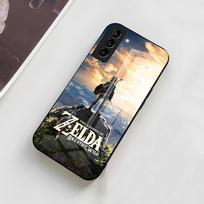 Z-Zeldas Of Legends dėklas telefonui Samsung A56 A36 A26 A16 A15 A25 A35 A55 A14 A34 A24 A54 Stiklinis dėklas Samsung A23 gray