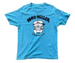Mac Miller Neįtikėtinai Šaunus Nuo 92 Mėlynas Marškinėliai Dydis S-5XL Pakartotinis Spaudinys NAUJAS Unisex Marškinėliai L