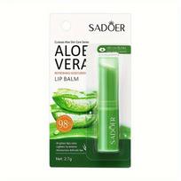 Aloe Vera lūpų balzamas SADOER vitaminas C apsaugo nuo sausų ir suskilinėjusių lūpų, drėkinantis ir drėkinantis lūpų balzamas 01#