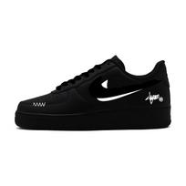 Nike Air Force 1 Air Force 1, Extreme Night Abrasion Resistant Slip Resistant Low top Skateboard Shoes Unisex CW2288-001(Team932-) 35.5