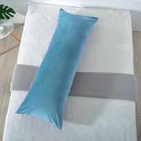 Large Rectangle Hug Pillowcase Velvet Soft  Extra Long Full Body Pillow Cover Bedhead Backrest Waist Cushion Cover Huge 30x70cm