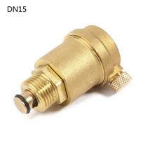 Brass Air Vent Valve DN15 G1/2 DN20 G3/4 DN25 G1 Brass Automatic Air Vent Valve for Solar Water Heater Pressure Relief 1