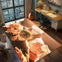 Jujutsu Kaisen Home Decor Rug Carpet Large Area Rugs Non Slip Printed Floor Mat Washable Bedroom -xia83 60x90cm