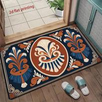 Exotic Pattern Floor Mat Living Room Decoration Home Sofa Non-Slip Carpet Study Bedroom Tatami Children'S Soft Floor Mat 40x60cm