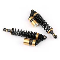 1pair 11  280mm Motor Rear Shock Absorber Air Suspension For Honda Yamaha BLK&GD