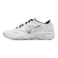 Mizuno Cyclone Speed 1 unisex breathable badminton sneakers white silver V1GA218103 44