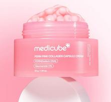 Medicube PDRN Pink Collagen Capsule Cream Firming & Hydrating Moisturizer 55g pink
