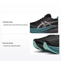 ASICS Gel Nimbus 27 Lite Show Juodos Molio Pilkos Mėlynos Vyriški Sportbačiai 1011C093-001 42 black