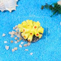 Mini derva imituotas koralų jūros dumblių akvariumo dekoravimas amatų miniatiūrinis ornamentas fėjų sodo mikro peizažui as the picture