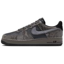 Nike Air Force 1 Low Off Noir Snakeskin Sneakers HF2898-001 41 juoda pilka spalva