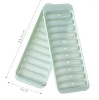 Long Bar Ice Cubes Mold Juice Wine Cocktail Cylindrical Ice Cube Creative Cube Ice Mold Put Into Mouth of The Beverage Bottles žalia