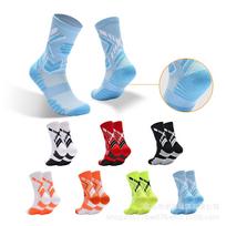 Thickened Mid-Calf Sports Socks: Adult & Youth, Sweat-Absorbent & Breathable for Soccer & Basketball juoda