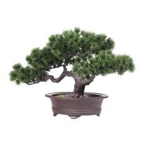 Artificial Zen Bonsais Tree Plastic Plant Low Maintenance Indoor Decoration For Home Office Meditations Space