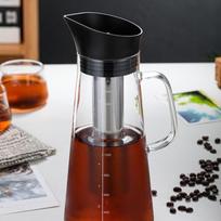 glass cold brew pot high borosilicate glass coffee pot large capacity cold brew bottle