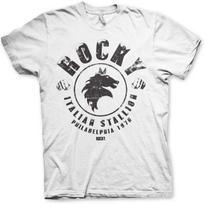 Rocky Officially Licensed Italian Stallion Big & Tall Mens T-Shirt S balta