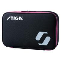 STIGA Rival JP Table Tennis Racket Case, Black/Pink