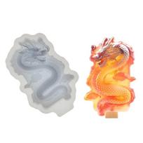 Chocolate Molds Cake Moulds Dragon Shaped Ice Cream Molds Pastrys Bakings Supply Silicone Texture for Bakings Cake 1