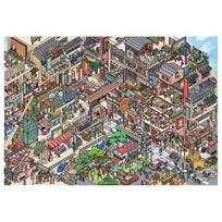 DIY 3D Landscape Sticker Urban Street Series Cabin Scene Sticker New Toy Game Sticker Style 2