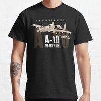 NWT A10 Warthog Thunderbolt Us Air Force Aircraft Classic S5XL Premium TShirt Unisex T-Shirt S įvairiaspalvis