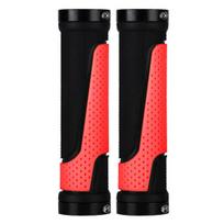 2Pcs/Set Bike Handle Grips Anti-slip Road Bike Install Lightweight Shock-absorption Easy to Handlebar Cover žalia