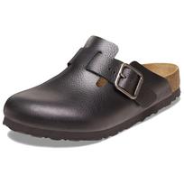 Birkenstock Boston Closed Toe Slippers Men's Black Regular Loose Fit 1030691 44 gray