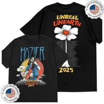 Hozier Store Merch Unreal Unearth 2026 Flower Tour Inspired Graphic Tee T-Shirt XXL