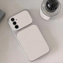 Leather Phone Case For Samsung Galaxy A57 A37 S26 S25 S24 Ultra A55 5G A17 A16 A07 A06 Soft Matte Shockproof Cover Coques Capas Galaxy A16 balta