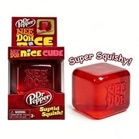 Dr Pepper Lėtai Atšokantis Squishy Fidget Žaislas Schylling Nice Cube Suspaudžiamas Sensory Streso Malšinimo Anti-Nerimo Vaikams Suaugusiems ADHD