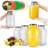 6X STIKLINIS STIKLAINIS 5L KONSERVAVIMUI LIKERIAMS