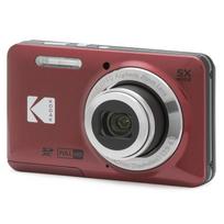 KODAK PIXPRO Easy-to-use Zoom FZ55-RD 16MP Digital Camera Optical 5x Wide-angle 28mm 2.7-inch LCD Screen (Red)