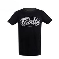 Fairtex Muay Thai Boxing Fighting Casual Short Sleeve Breathable Men's and Women's Clothes Spor L