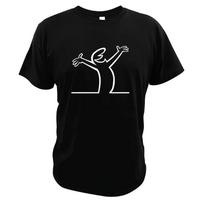 La Linea TV Series Print T Shirt For Unisex Unisex Tops Summer Harajuku Oversized Short Sleeve Tshirts Streetwear Asian Size S5XL S įvairiaspalvis