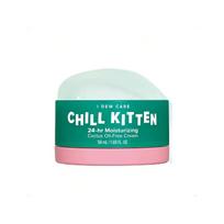 I Dew Care Heartleaf Face Cream - Chill Kitten | Moisturizer With Moringa Seed, Prickly Pear, Aloe Vera Gel, Cactus Oil-Free, Daily Use, 50ml