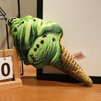 Simulation Ice Cream Plush Toy Soft Stuffed Food Delicious Dessert Doll Kids  Huggable Sleep Accompany Pillow Cushion Home Decor 20cm