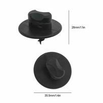 4Pcs Floor Mat Carpet Screw Clips Screws Turn Lock 3D0864851B41 For Vw