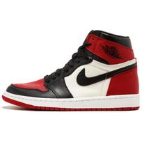 Air Jordan 1 Retro High Og 'Bred Toe' Jordan 555088-610 42.5 black