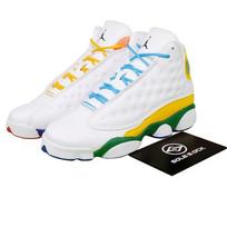 Air Jordan 13 Retro Mid Playground CV0785-158 3.5Y-7Y EU 36 balta