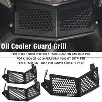 Oil Cooler Protection Grille Motorcycle For BMW K1600GT K1600GTL K1600 GT Front Fairing Vent Radiator Guard Grill Cover K1600GT LOGO