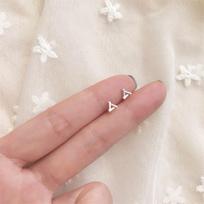 Fashionable, Personalized, Cute Earrings For Women One Size sidabras